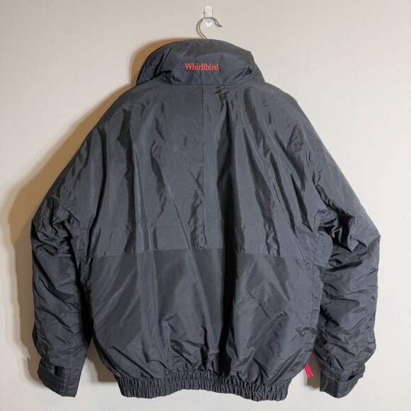 Vintage Columbia Whirlibird Radial Sleeve 3 in 1 Jacket Men's Large Black Neon - Picture 3 of 16